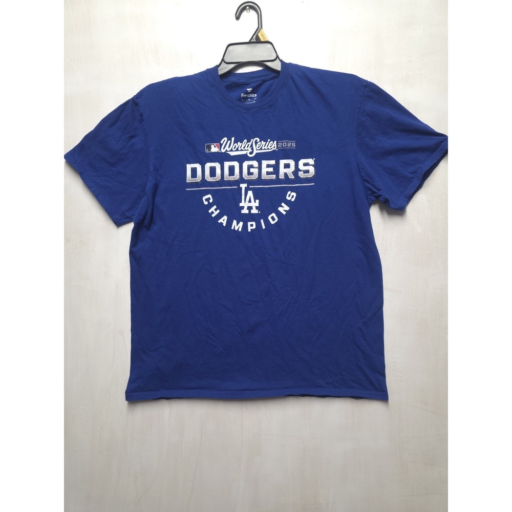 Fanatics Los Angeles Dodgers 2025 Shirt Blue Mens Size XL